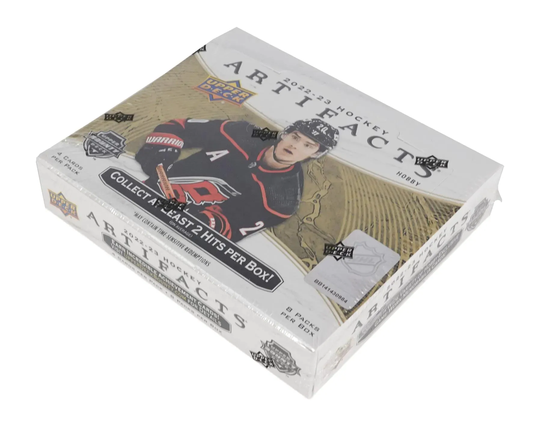 2022/23 Upper Deck Artifacts Hockey Hobby Box 8 Packs per Box, 4 Cards per Pack