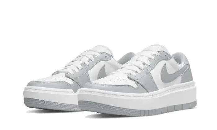 Air Jordan 1 Low Elevate White Grey