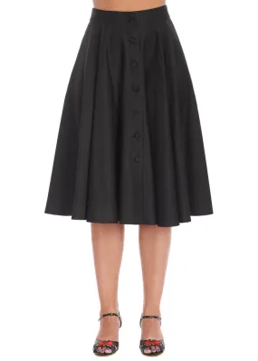 Banned Sway Away 50's Swing Skirt Black