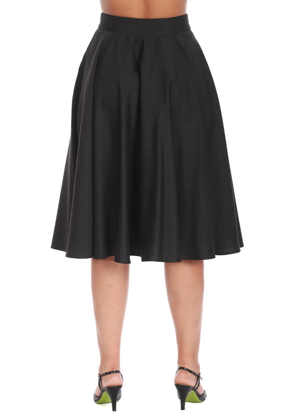 Banned Sway Away 50's Swing Skirt Black