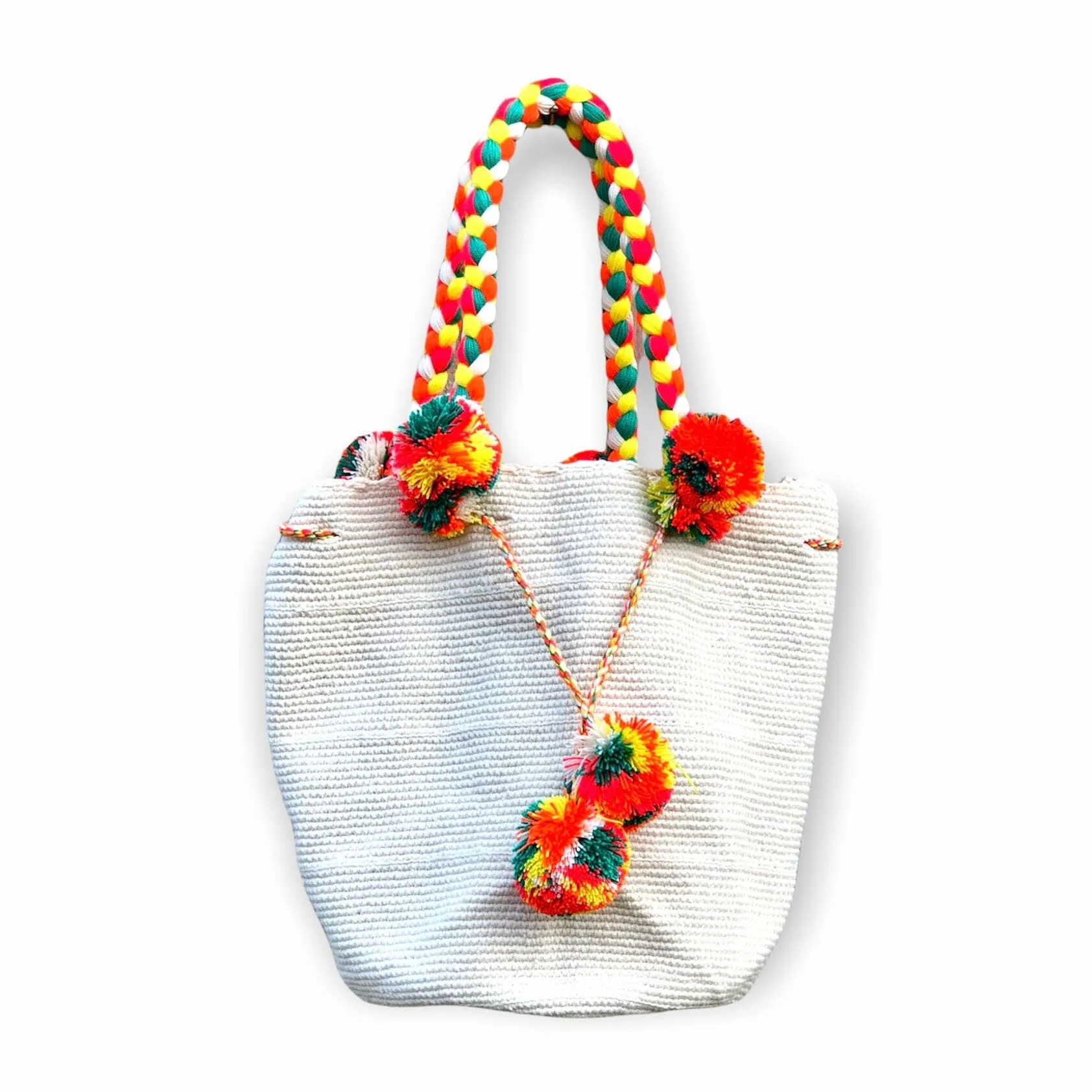 Boho Chic Handbags with Pompoms