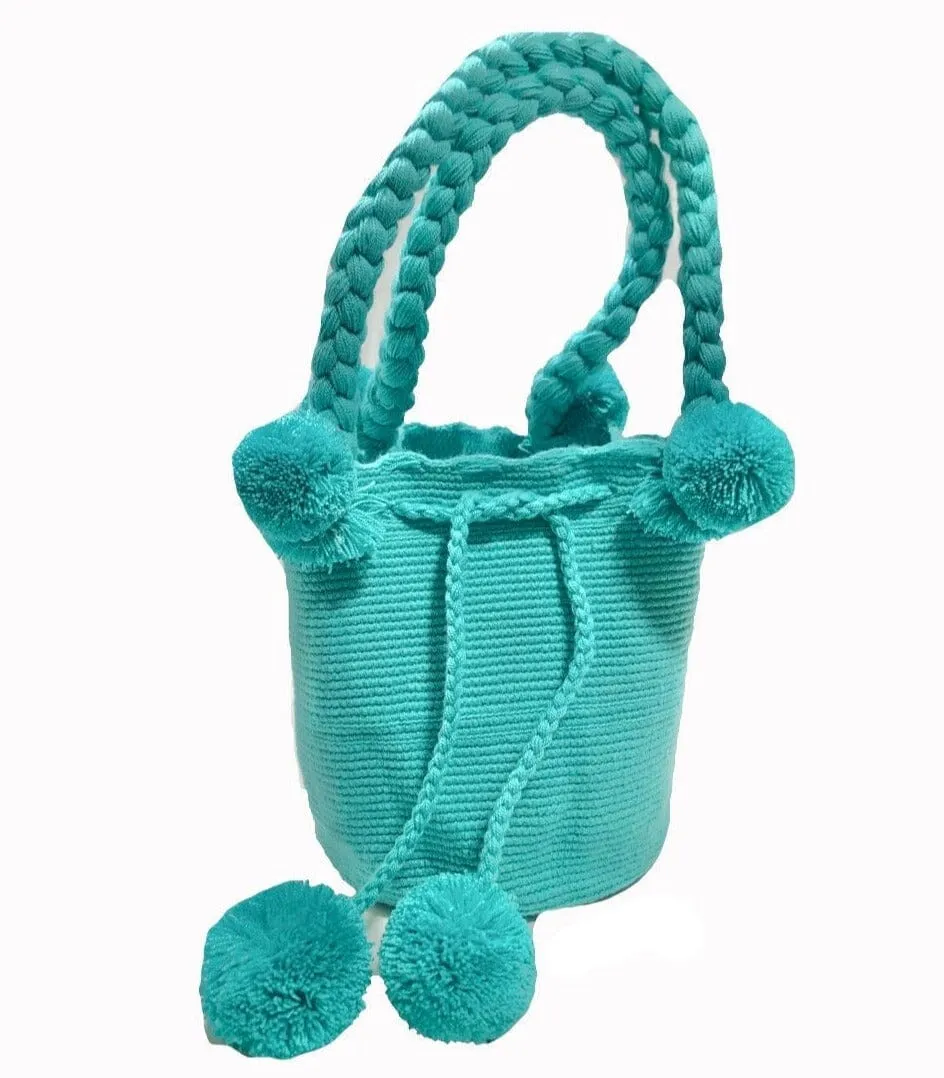 Boho Chic Handbags with Pompoms