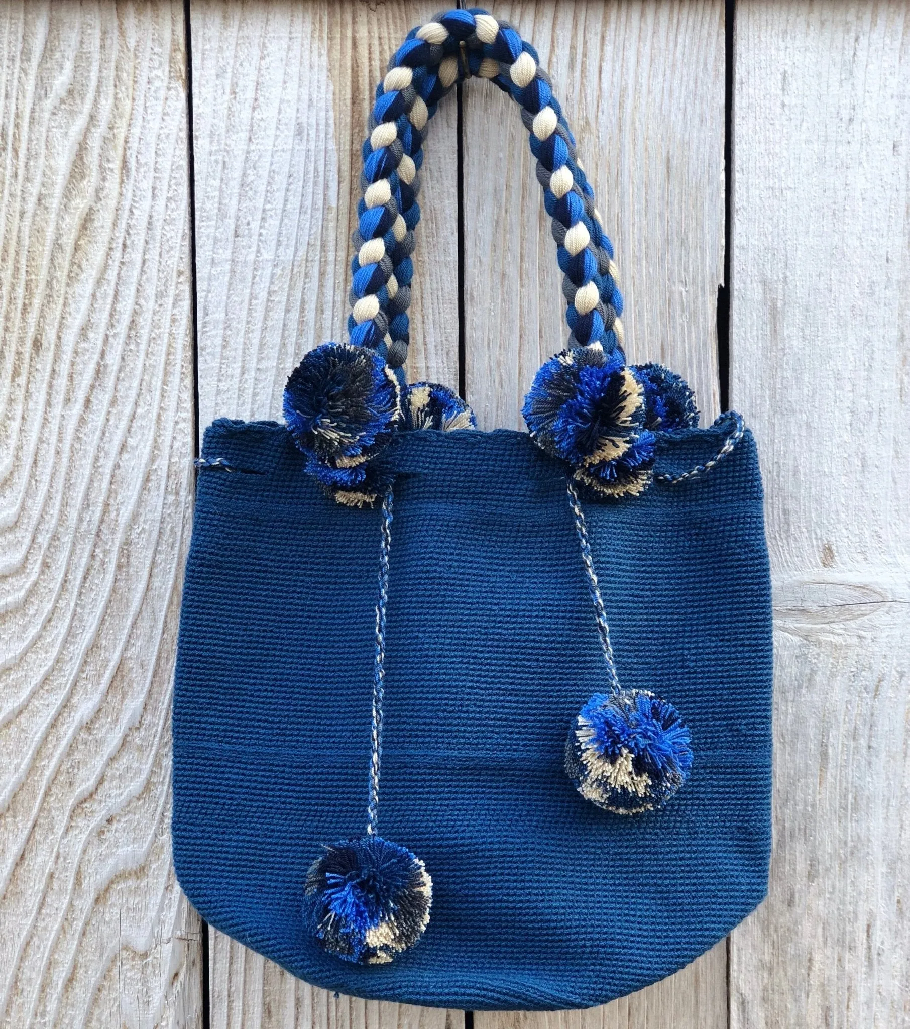 Boho Chic Handbags with Pompoms