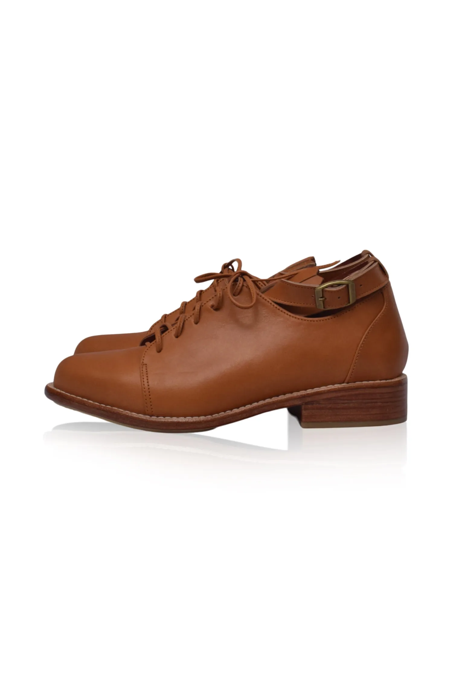 Boston Leather Oxfords