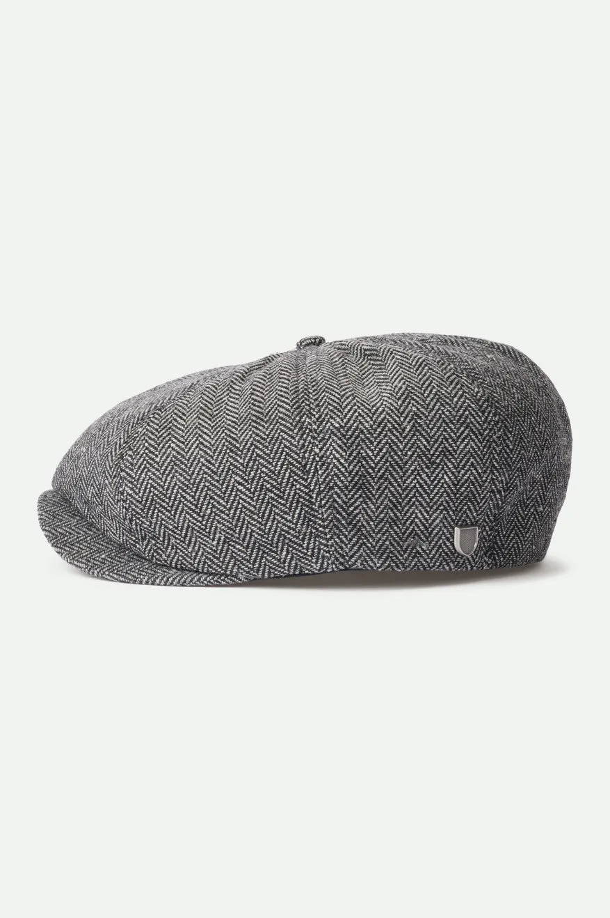 Brood Newsboy Cap - Grey/Black