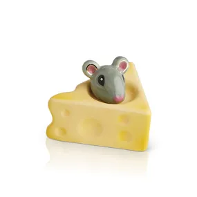 Cheese, Please! Mouse and Cheese Mini by Nora Fleming