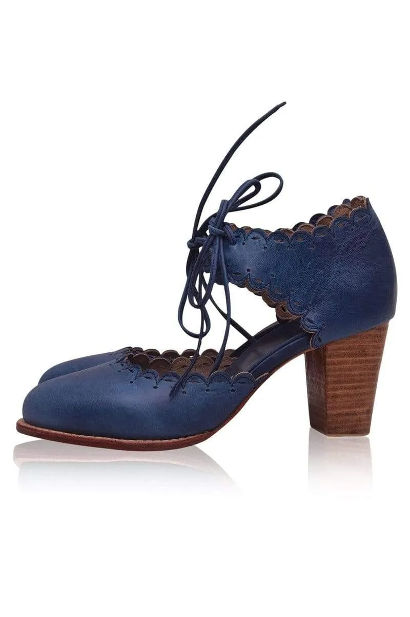 Dance Queen Heels in Nordic Blue