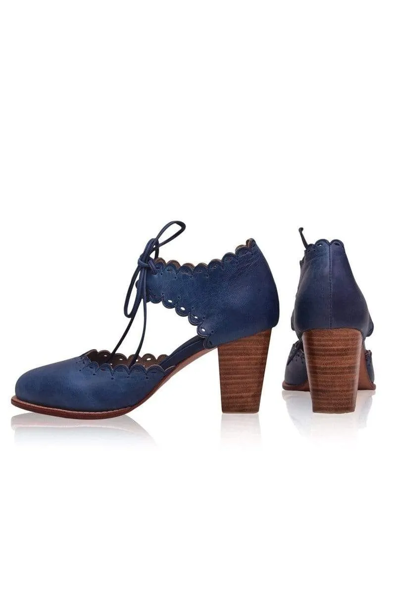 Dance Queen Heels in Nordic Blue