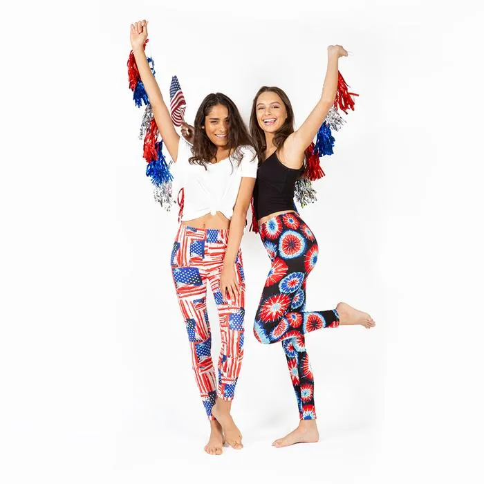 Firecracker Women's USA Leggings