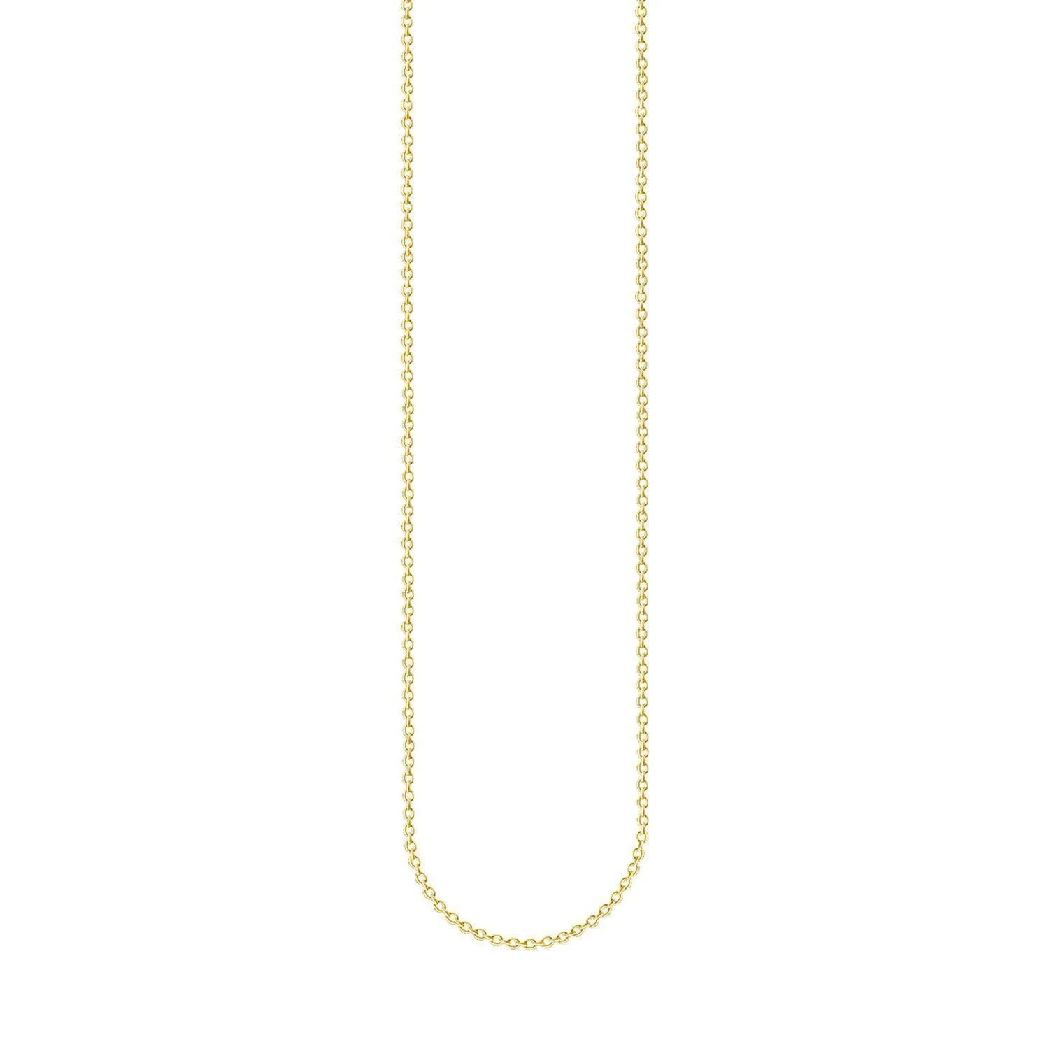 Gold Plated Round Belcher Chain