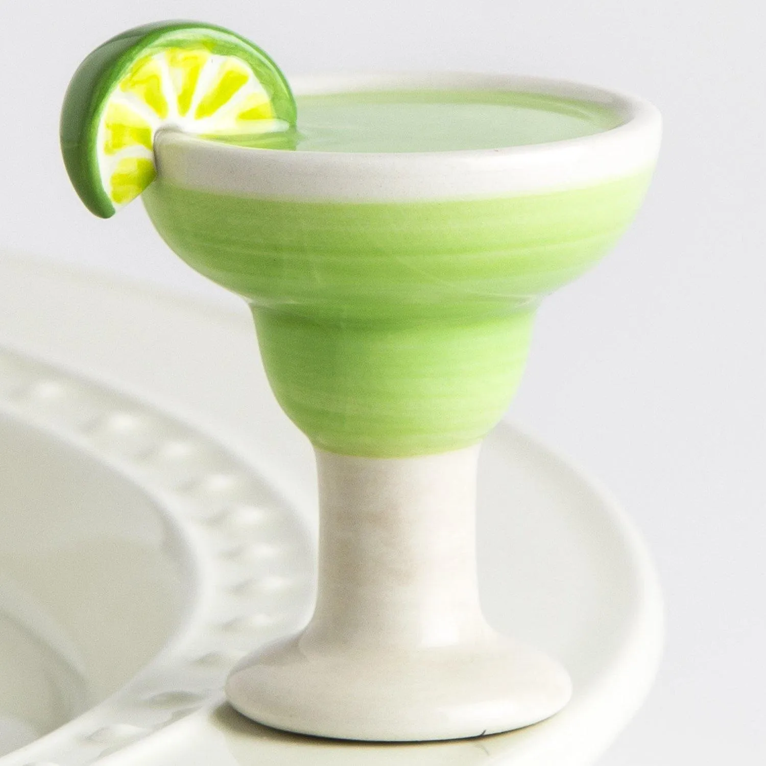 Lime & Salt, Please! Margarita Glass Mini by Nora Fleming