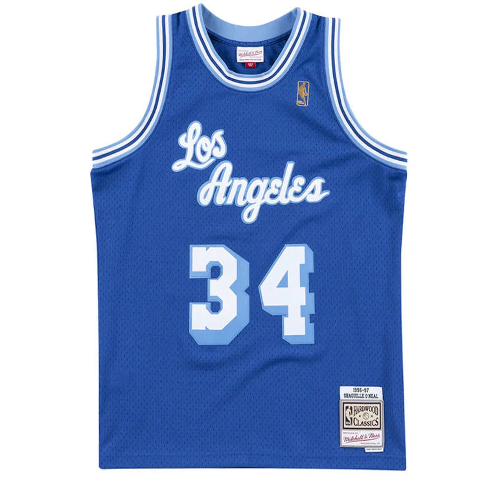 Los Angeles Lakers Shaquille O'Neal 1996-97 Hardwood Classics Swingman Alternate Jersey by Mitchell & Ness