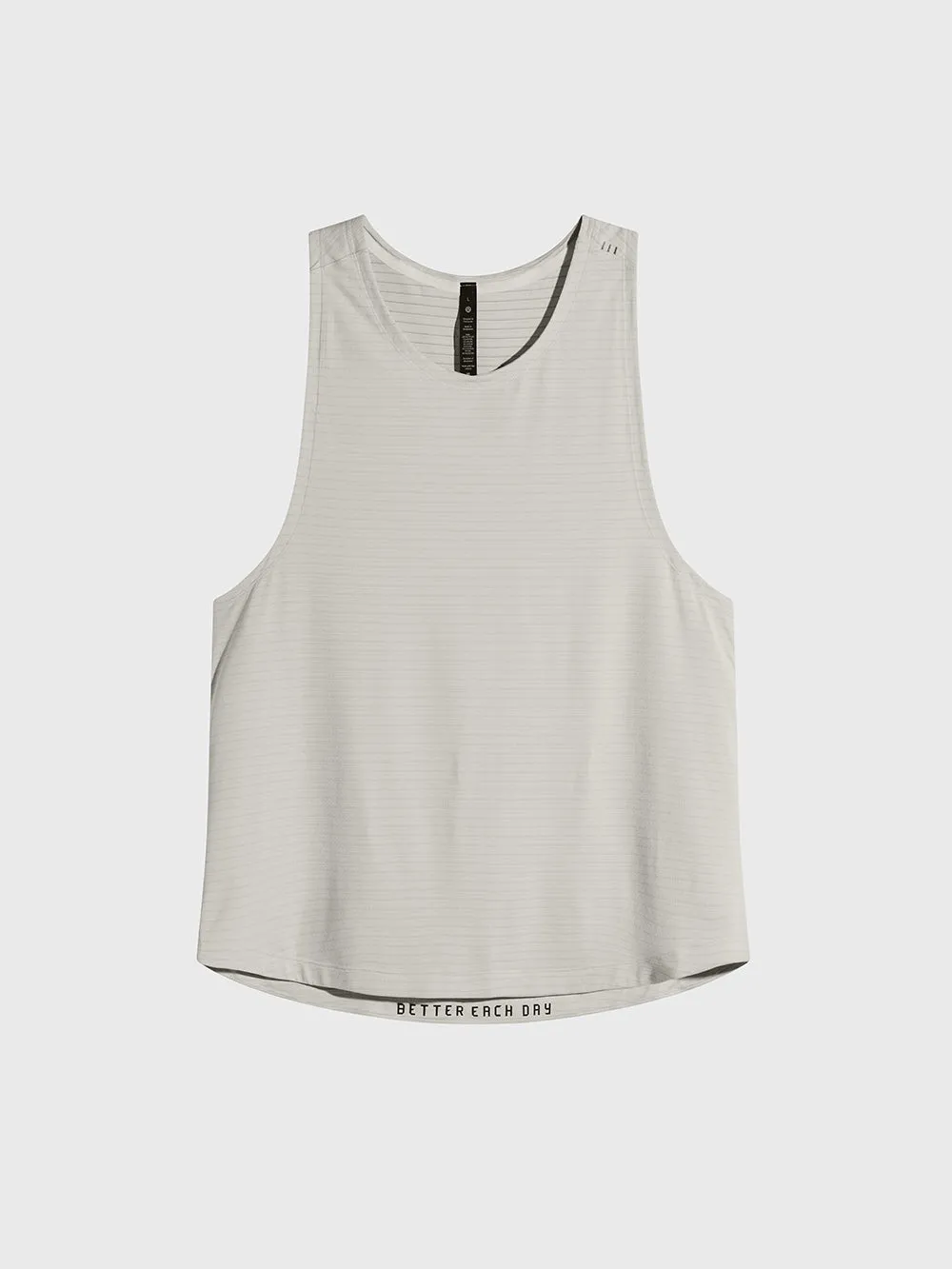 LULULEMON BONE LICENSE TO TRAIN TANK