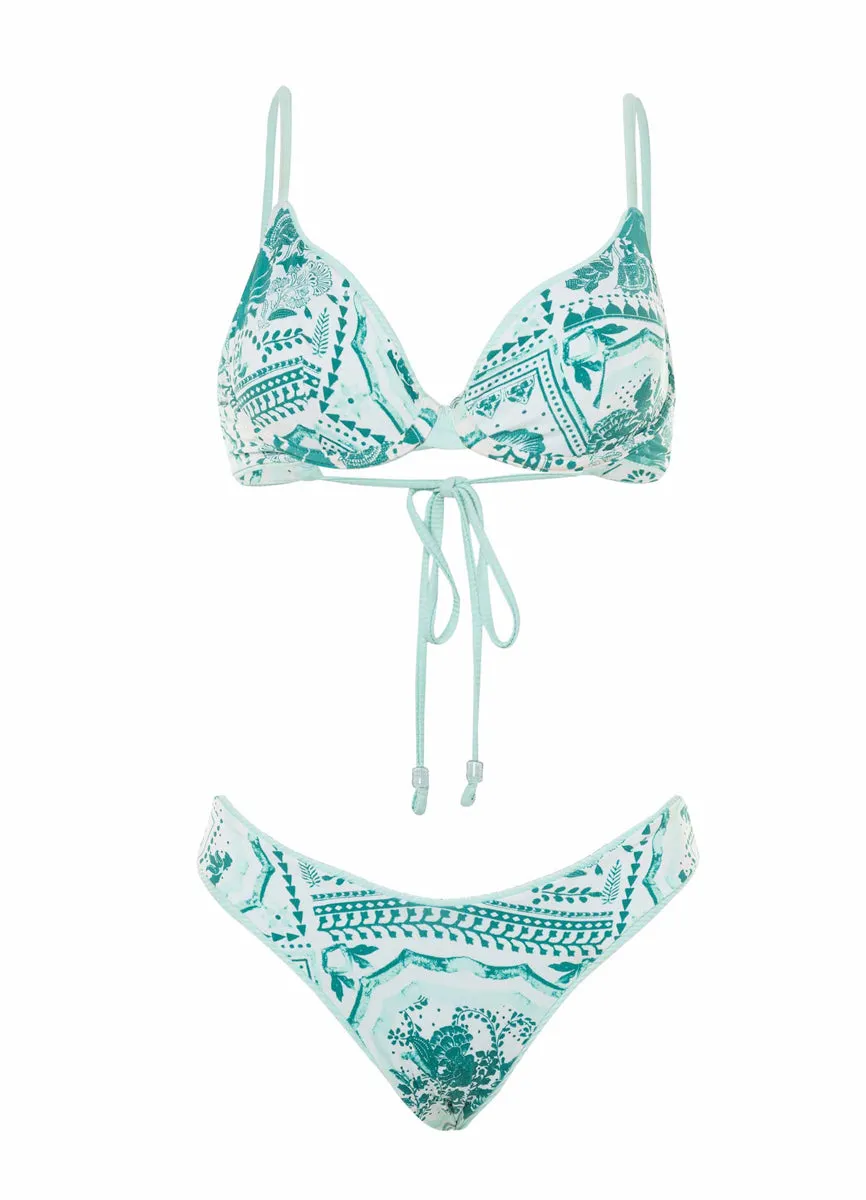 Maaji Fair Aqua Dainty Unmolded Underwire Bikini Top