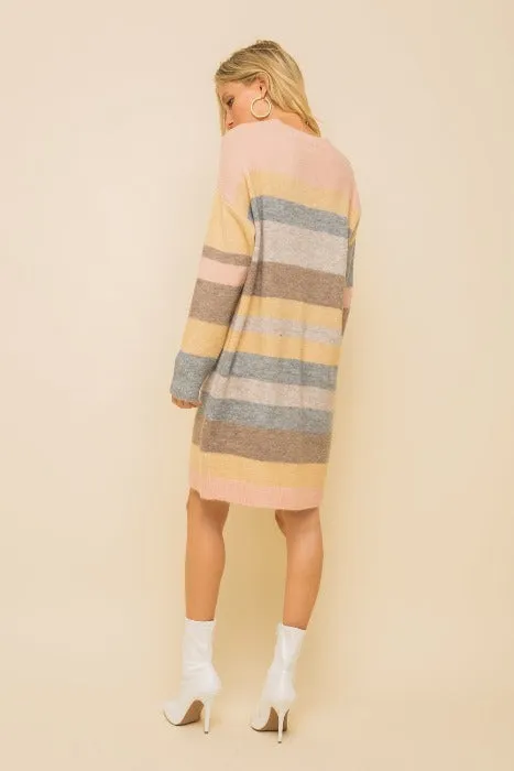 Melange Sweater Dress