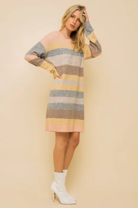 Melange Sweater Dress