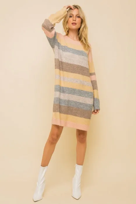 Melange Sweater Dress