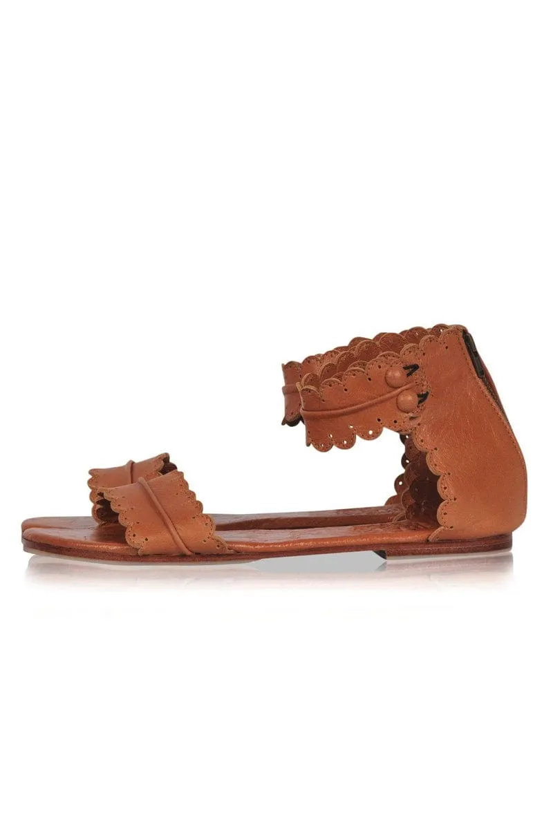 Midsummer Sandals in Vintage Brown