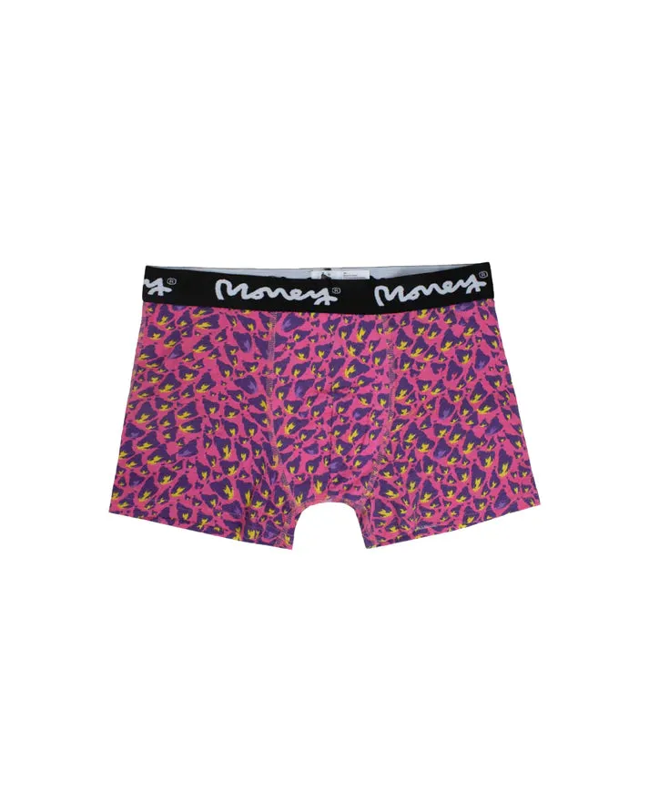 Money Clothing Techno Cheetah Big Repeat Trunks