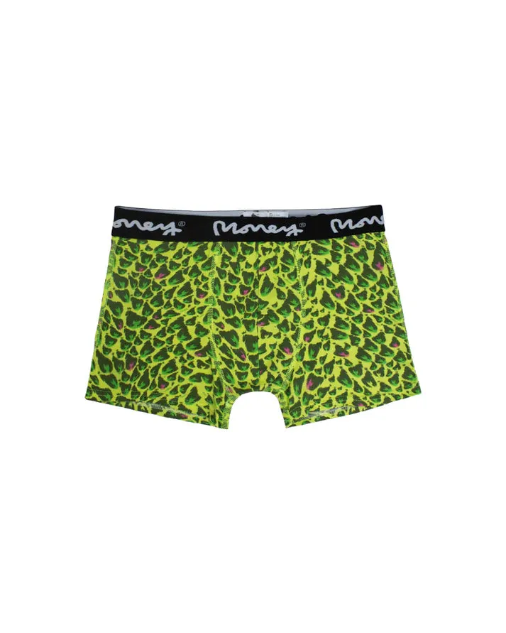 Money Clothing Techno Cheetah Big Repeat Trunks