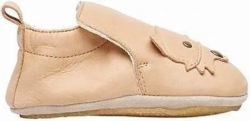 NATURINO CHOUX camel chaussons cuir