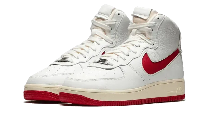 Nike Air Force 1 High Sculpt Summit White Gym Red