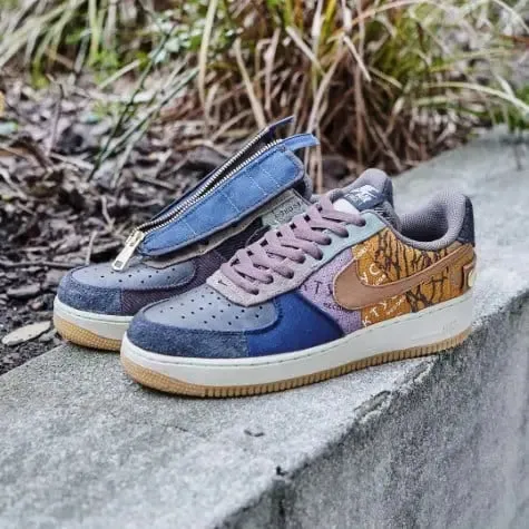 Nike Air Force 1 Low Fossil Travis Scott