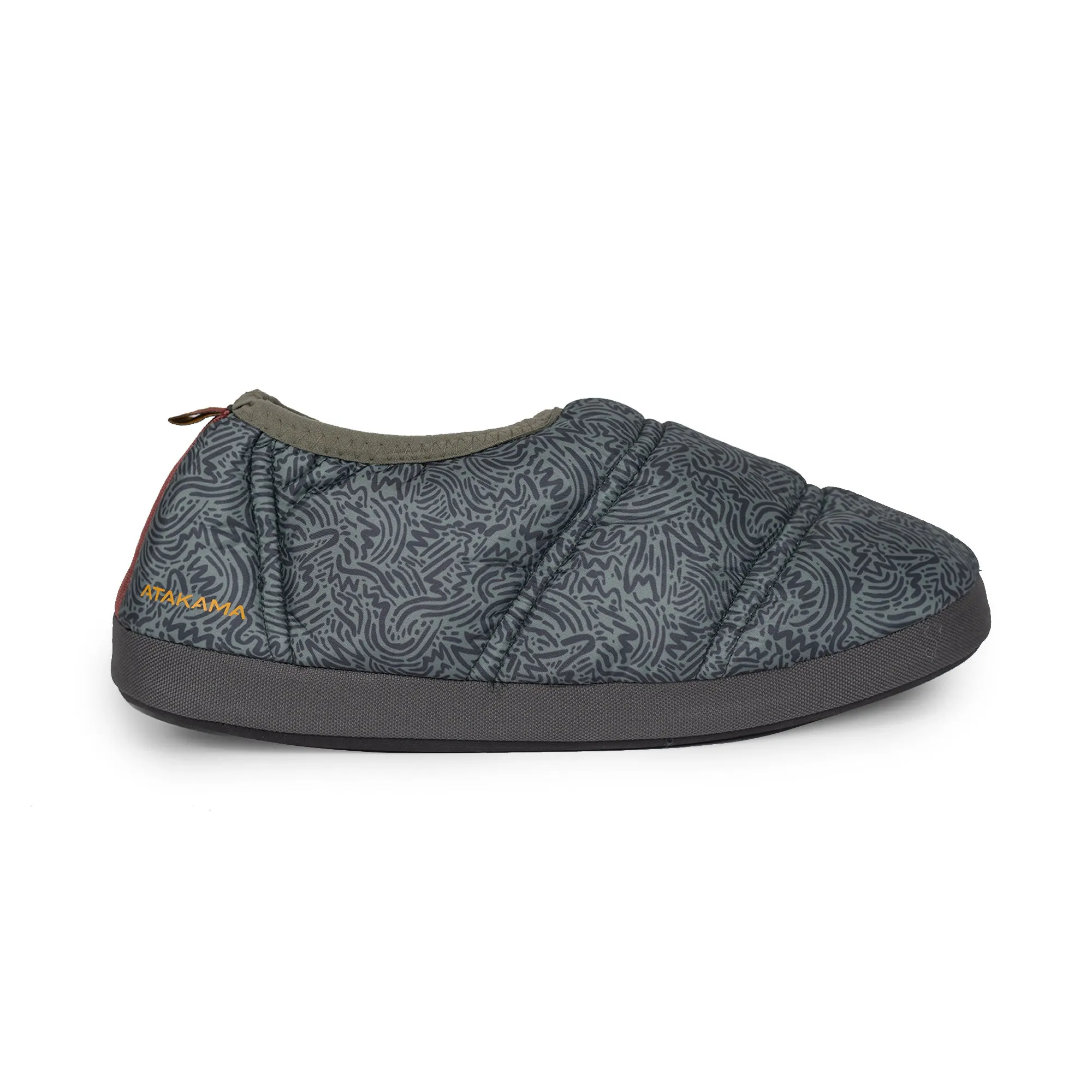 Pantufla Futaleufú adulto 2023 verde gris