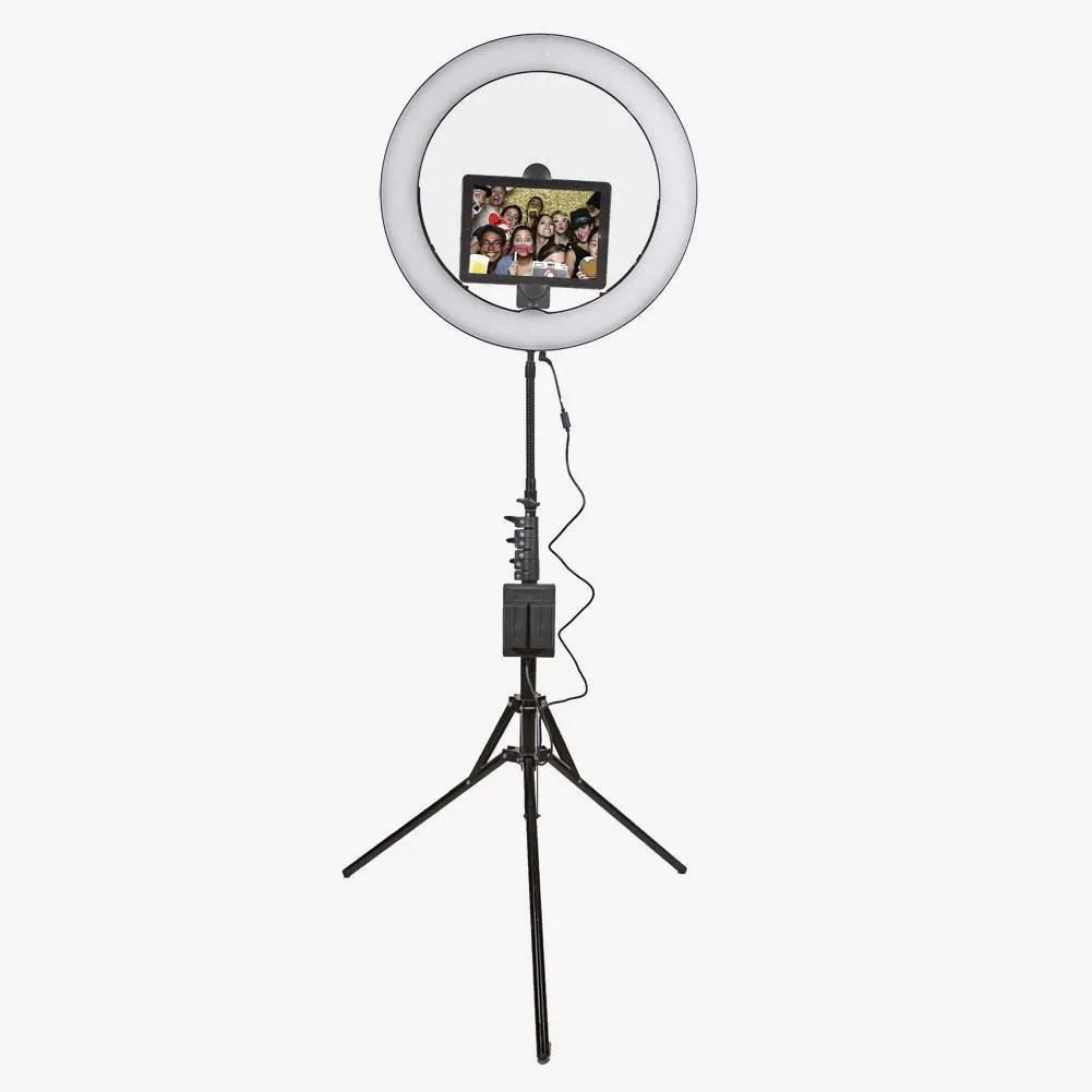 Portable "Wedding and Events" Photobooth Ring Light Kit - Gold Luxe II