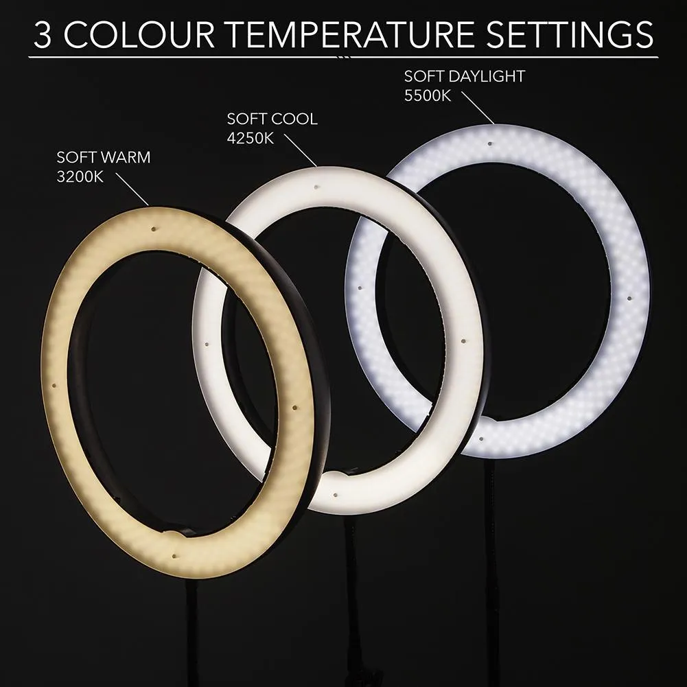 Portable "Wedding and Events" Photobooth Ring Light Kit - Gold Luxe II