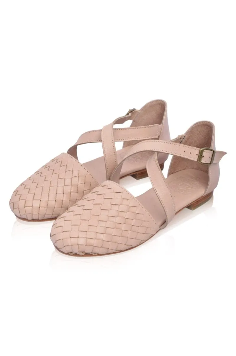 Riviera Wedding Flats in Nude