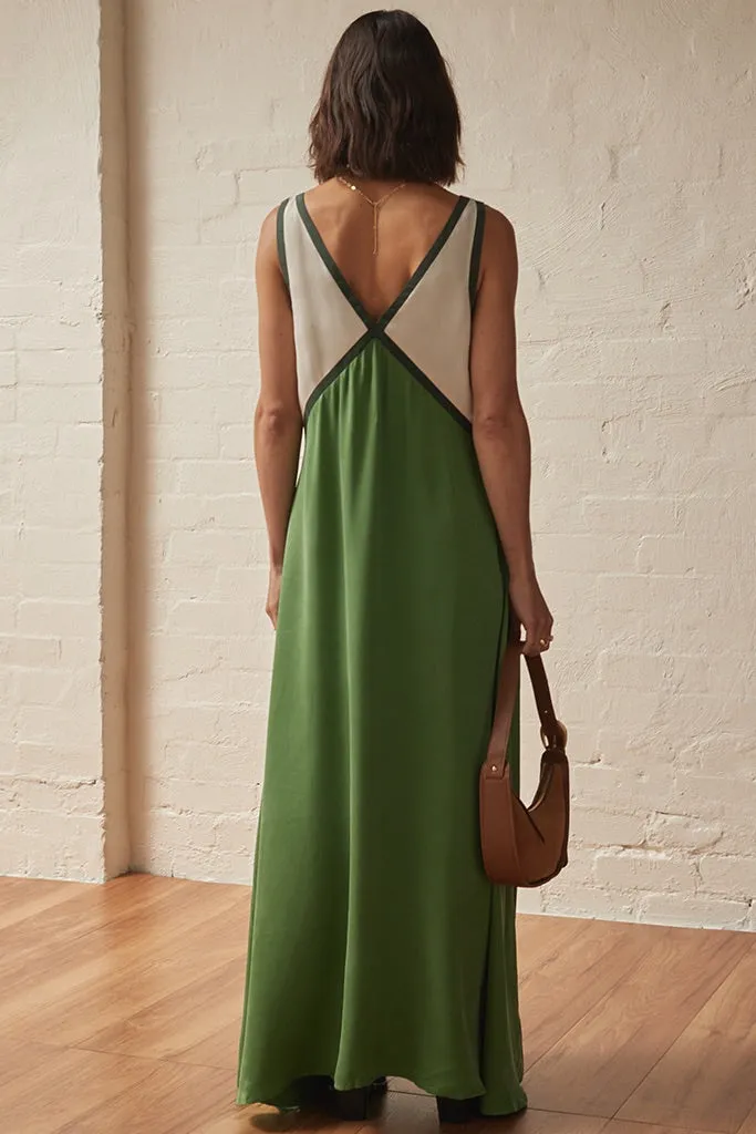 Sancia - The Naomi Dress - Bottle Green