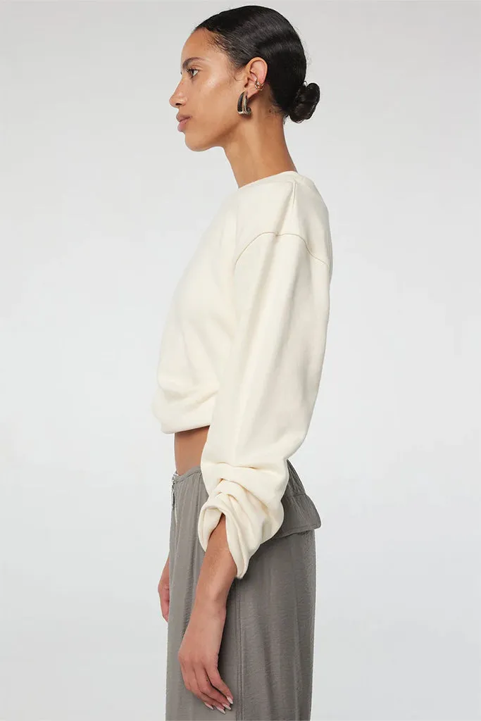 The Line By K - Alessandro Sweatshirt - Ivory