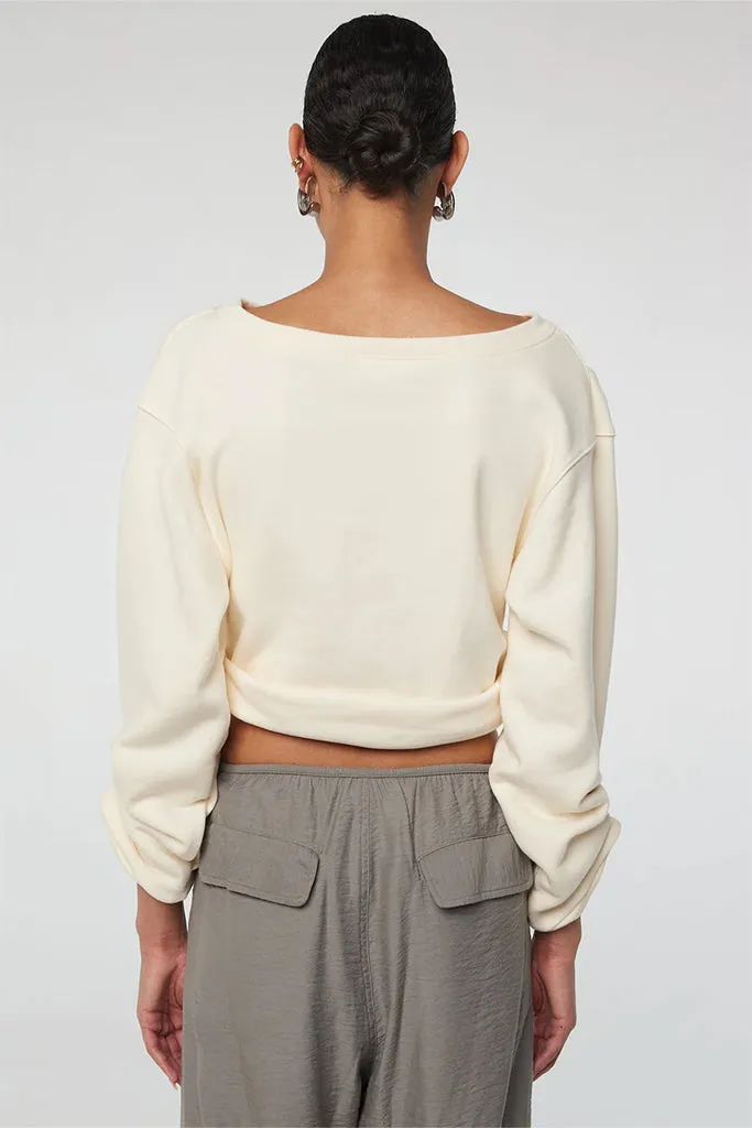 The Line By K - Alessandro Sweatshirt - Ivory