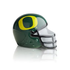 University of Oregon Helmet Mini by Nora Fleming